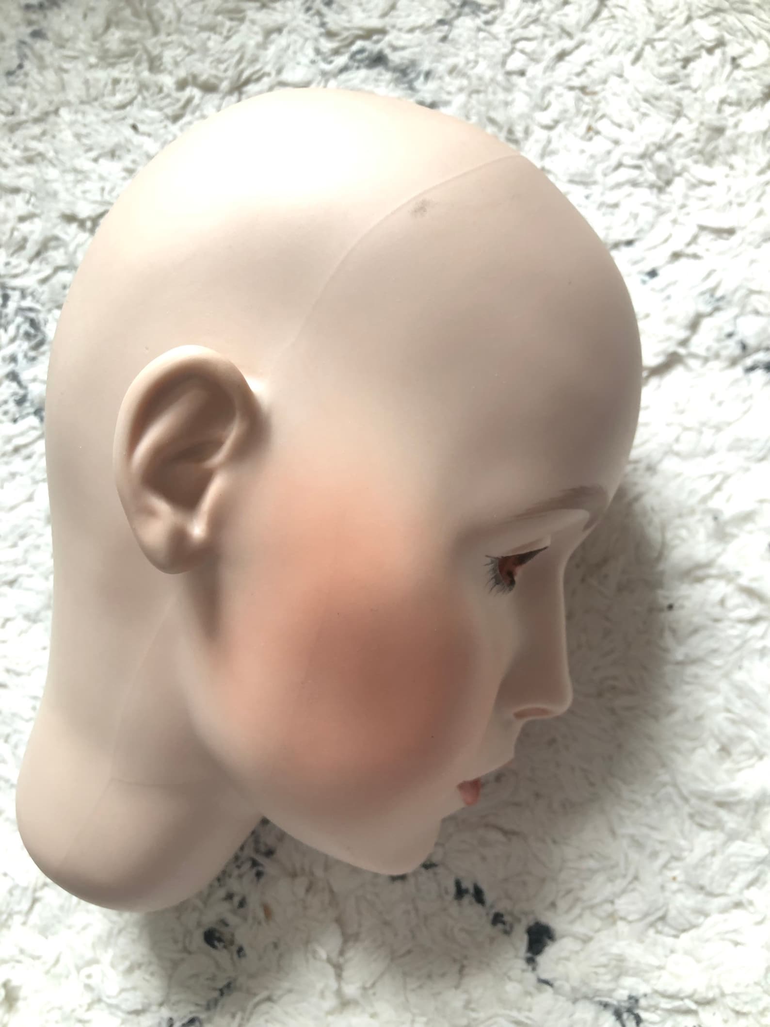 Porcelain Doll Parts Doll Head Doll Making Doll Repair Doll Etsy