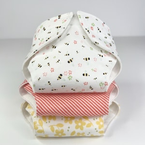 Cloth Doll Diapers: Adjustable waist fits Bitty Baby & Similar