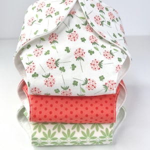 Cloth Doll Diapers: 100% Cotton, Fits 10-14&quot; waist dolls