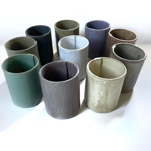 Handmade Stoneware Tumbler: Rustic Pottery Cup, 10 oz image 2