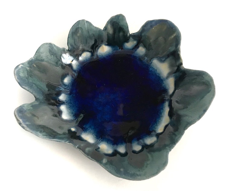 Blue Ceramic Bowl Functional Art Coffee Table Decor - Decorative Glass Bowls For Coffee Table Blue Ceramic Bowl Functional Art Coffee Table Decor - Decorative Glass Bowls For Coffee Table