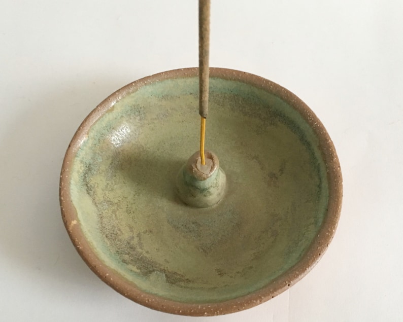 Handmade Rustic Ceramic Stick Incense Holder