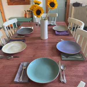 Ceramic Meal Bowl. Large Pasta, Salad, Soup, Popcorn Bowl. Handcrafted Cermic Stoneware. MADE TO ORDER. Multiple Colors. Matte Glazed image 10