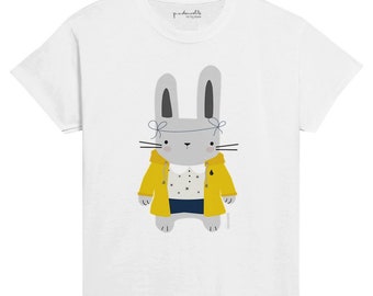 T-Shirt Hasenmädchen für Kinder