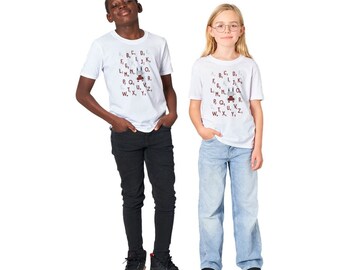 ABC T-Shirts Bohohasenmädchen für Kinder