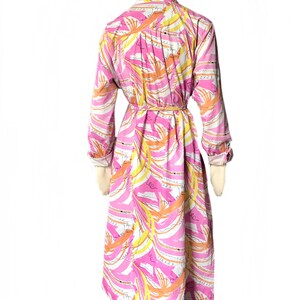 Vera for Anthropologieのコンフェッティミディドレス：60年代コットンサマーノベルティ 画像 5