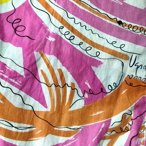 Vera for Anthropologieのコンフェッティミディドレス：60年代コットンサマーノベルティ 画像 2