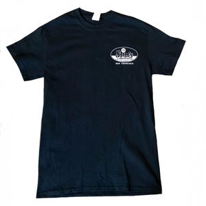Y2K Punk Rock T-Shirt: Slim&#39;s San Francisco, Heavy Cotton