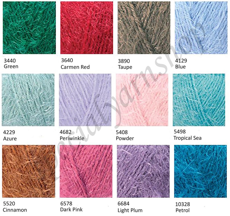 Cardigan Yarn Hat Yarn Eyelash Yarn NAKO Paris Yarn Pullover Yarn Winter Yarn 18 Skeins Shawl Yarn Clothes Yarn Acrylic Yarn
