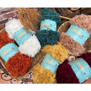 Maccaroni Cordero Yarn, Fur Yarn, Bulky Yarn, Chunky Yarn, Bag Yarn, Baby Yarn, Clothes Yarn, Pillow Yarn, Knitted Yarn, Cardigan Yarn