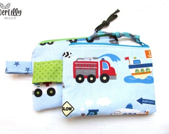 Wallet Mini bag "Vehicles" Schoolchild Kindergarten child School bag