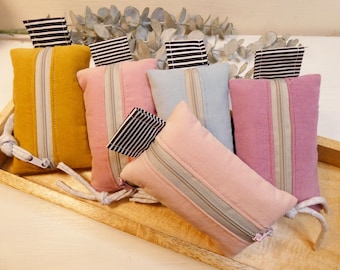 Baby corduroy tissue pouch | Small fine corduroy tissue pouch | Soft retro tissue pouch | Gift for girlfriend, small token of appreciation, solid color