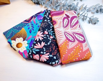 Fabric pencil case | Large pencil case | Pencil pouch for university & office | Minimalist school pencil case | Sustainable gift for students