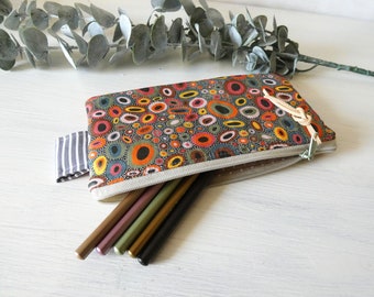 Pen bag, pencil case, pencil case, mini bag, medication bag, school study gift bag, zip pocket