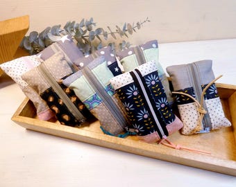 Water-repellent tissue pouch / Tissue bag / Fabric bag / Tissue case / Small fabric bag / Pouch / Wet bag / Mini bag /