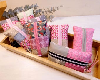 Water-repellent tissue pouch / tissue bag / fabric bag / tissue holder / small fabric bag / pouch / wet bag / mini bag
