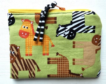 Wallet -Mini bag safari animals - Jungle animals