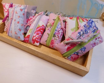 Floral Tissue Pouch | Small Fabric Tissue Pouch | Floral Tissue Bag for Handbag, Gift, Small Token of Appreciation