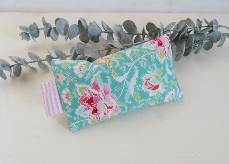 Tatüta tissue bag, little bag, mini bag, medicine bag, paradise flowers, stylish gift, flowers, colorful, souvenir bag image 7