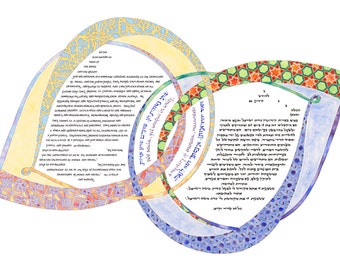 Adagio Ketubah ltd ed. artist printed and hand signed!