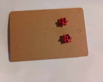 Schöne Weihnachts Ohrringe