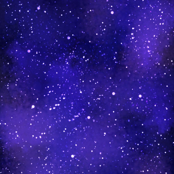 Blue and Purple Galaxy