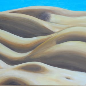 Desert Bodyscape Art by Alla Gerzon  8x10 Matted Print