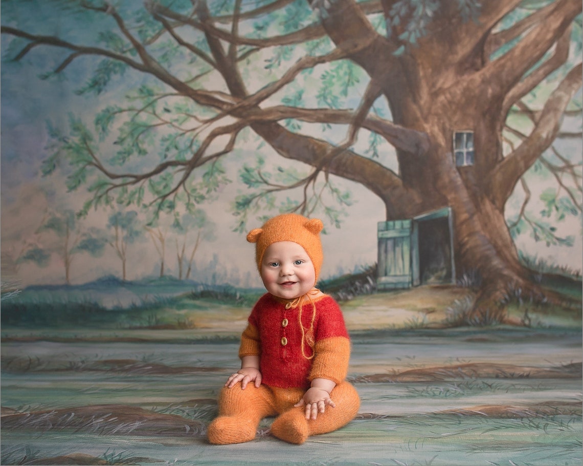 mohair winnie the pooh