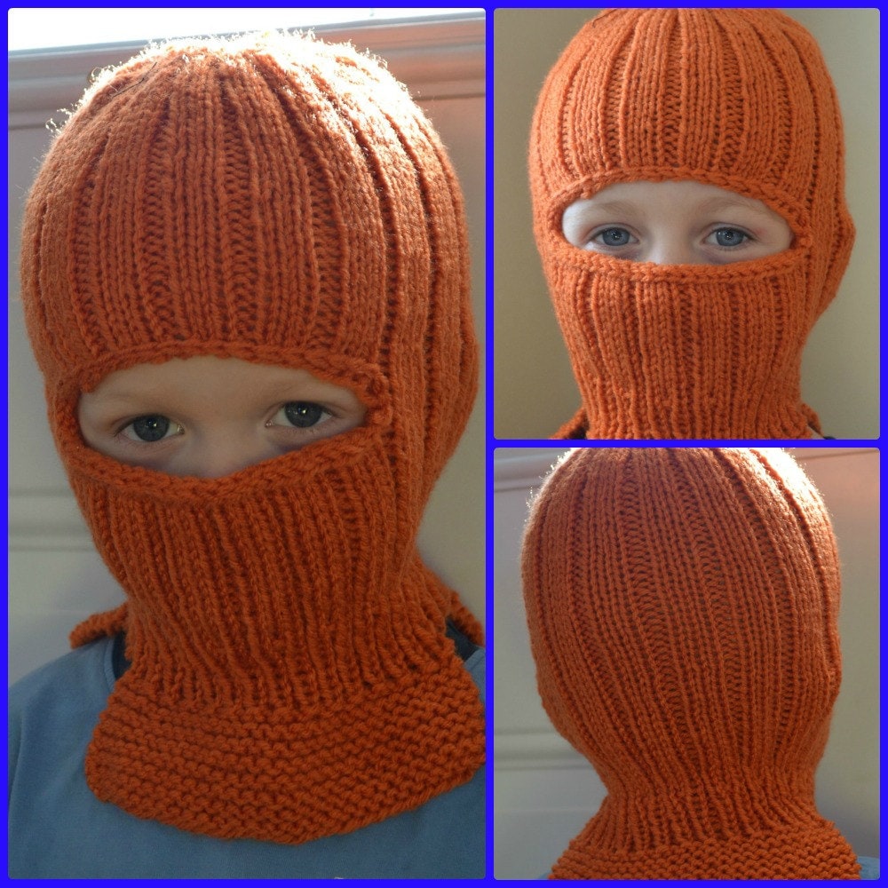 Knit Ski Mask ALL Sizes Babies to Adult Winter Mask Etsy Canada
