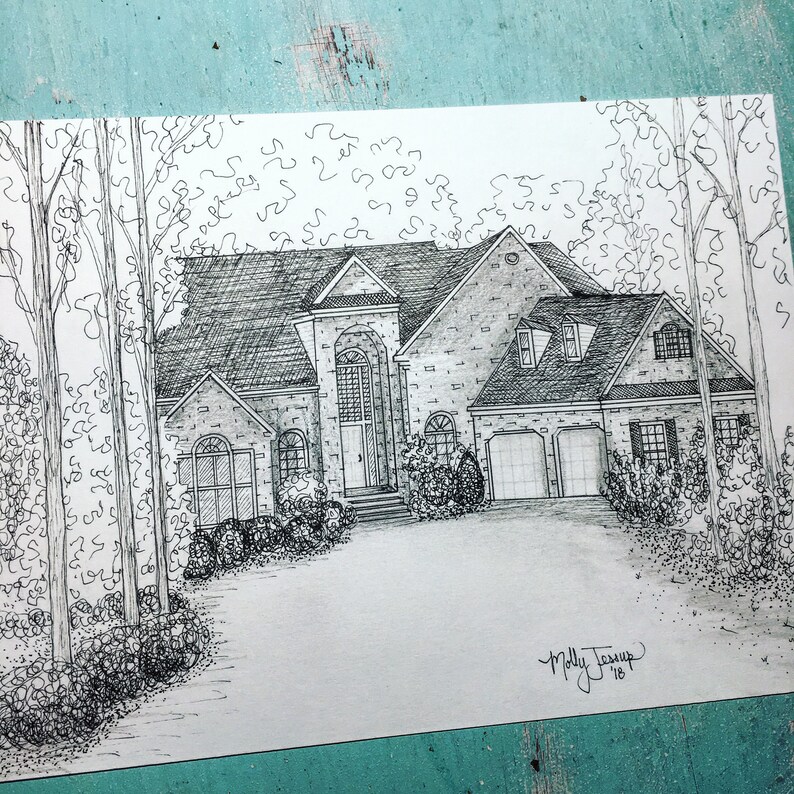 8x10 Custom Architecture Portrait