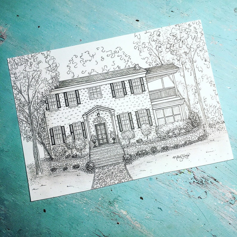 8x10 Custom Architecture Portrait