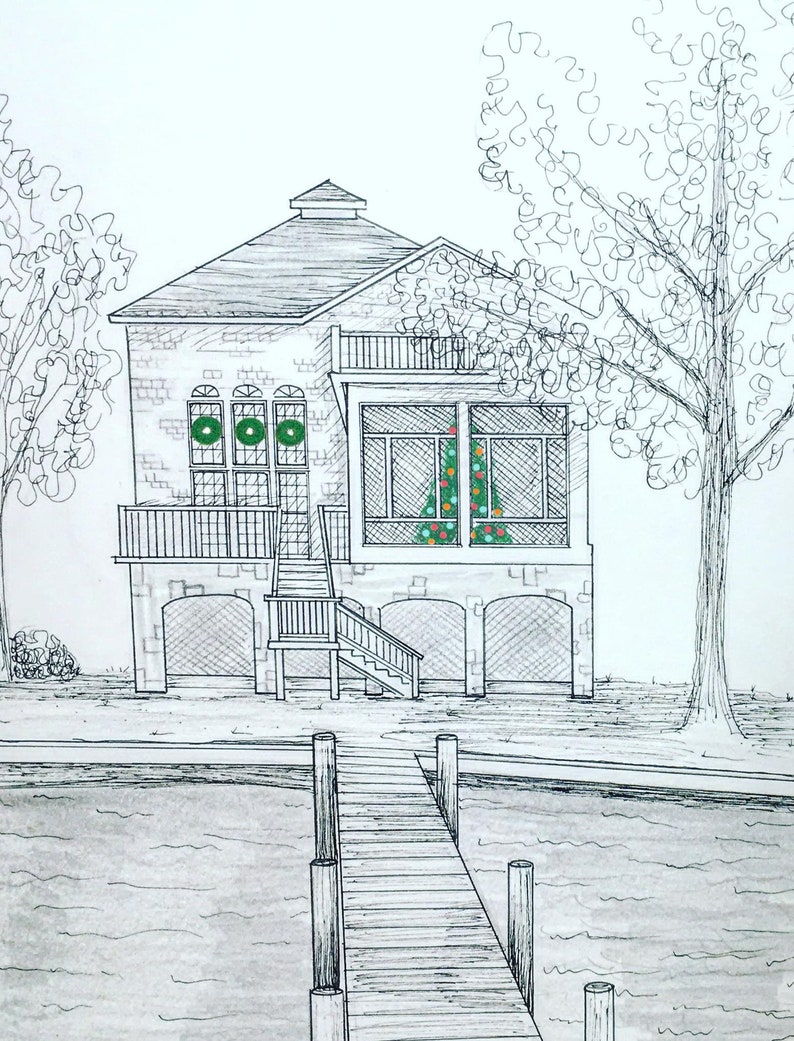 8x10 Custom Architecture Portrait