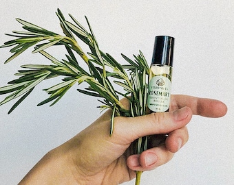 ROSEMARY OIL ROLLER | calming and soothing oil roller, rosemary essential oil roller