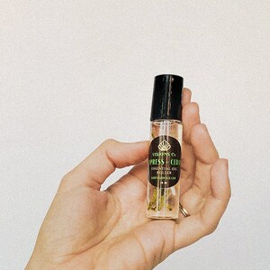 CYPRESS + CEDAR Roller: Woodsy Essential Oil Blend, Travel Aromatherapy Gift