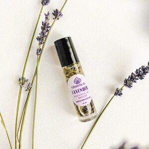 LAVENDER Calming Roller Oil: Gift for Her, Sleep Aid, Soothing Scent
