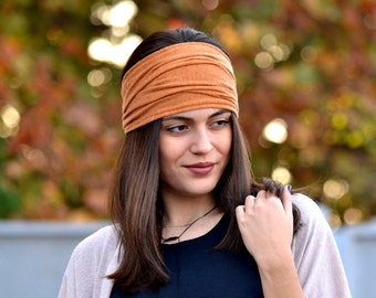 Knitted Headband, Caramel Headband, Running Headband, Yoga Headband, Boho Headband, Workout Headband, Womens Turban, Womens Headband, Turban