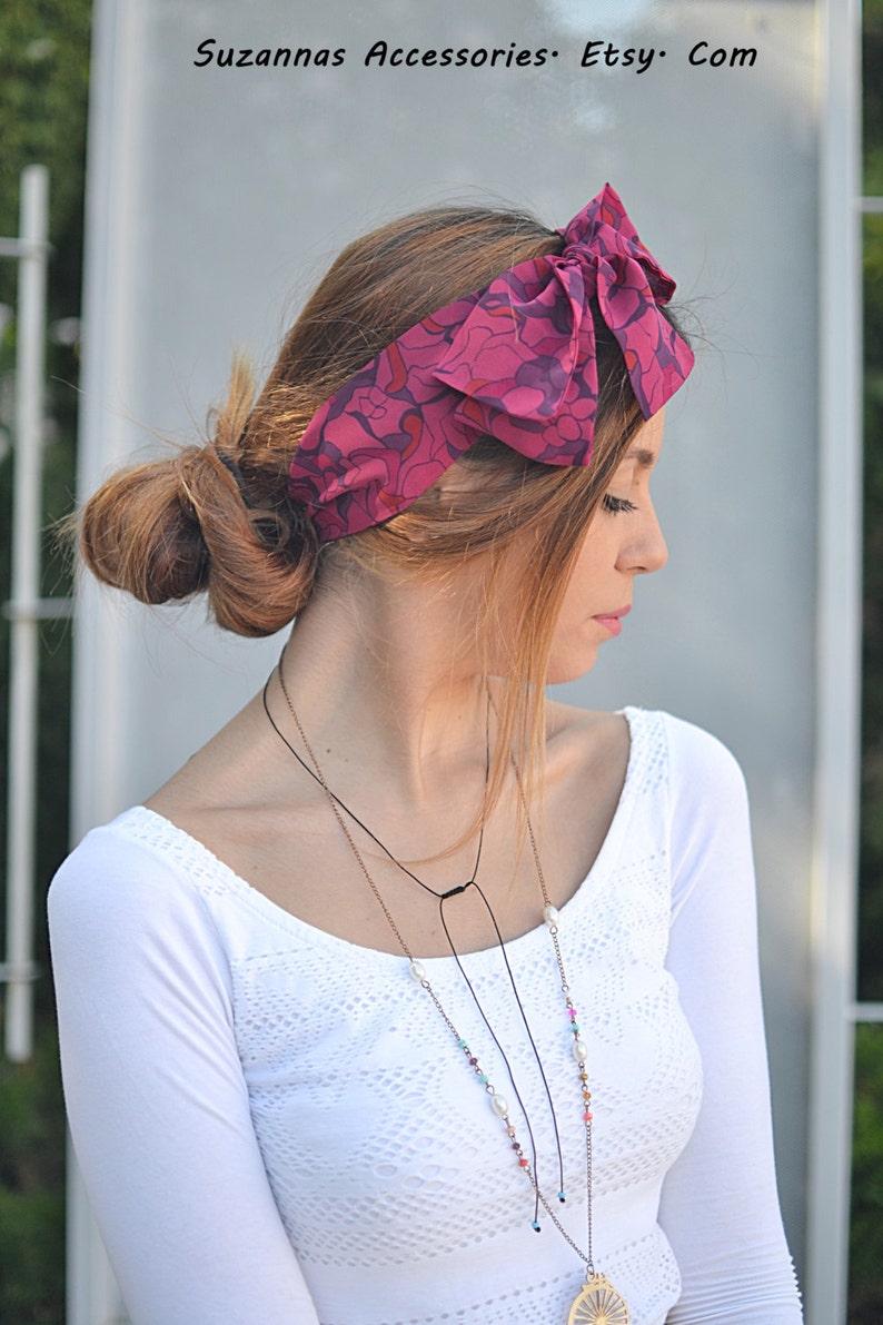 Scarf headband cabvirt