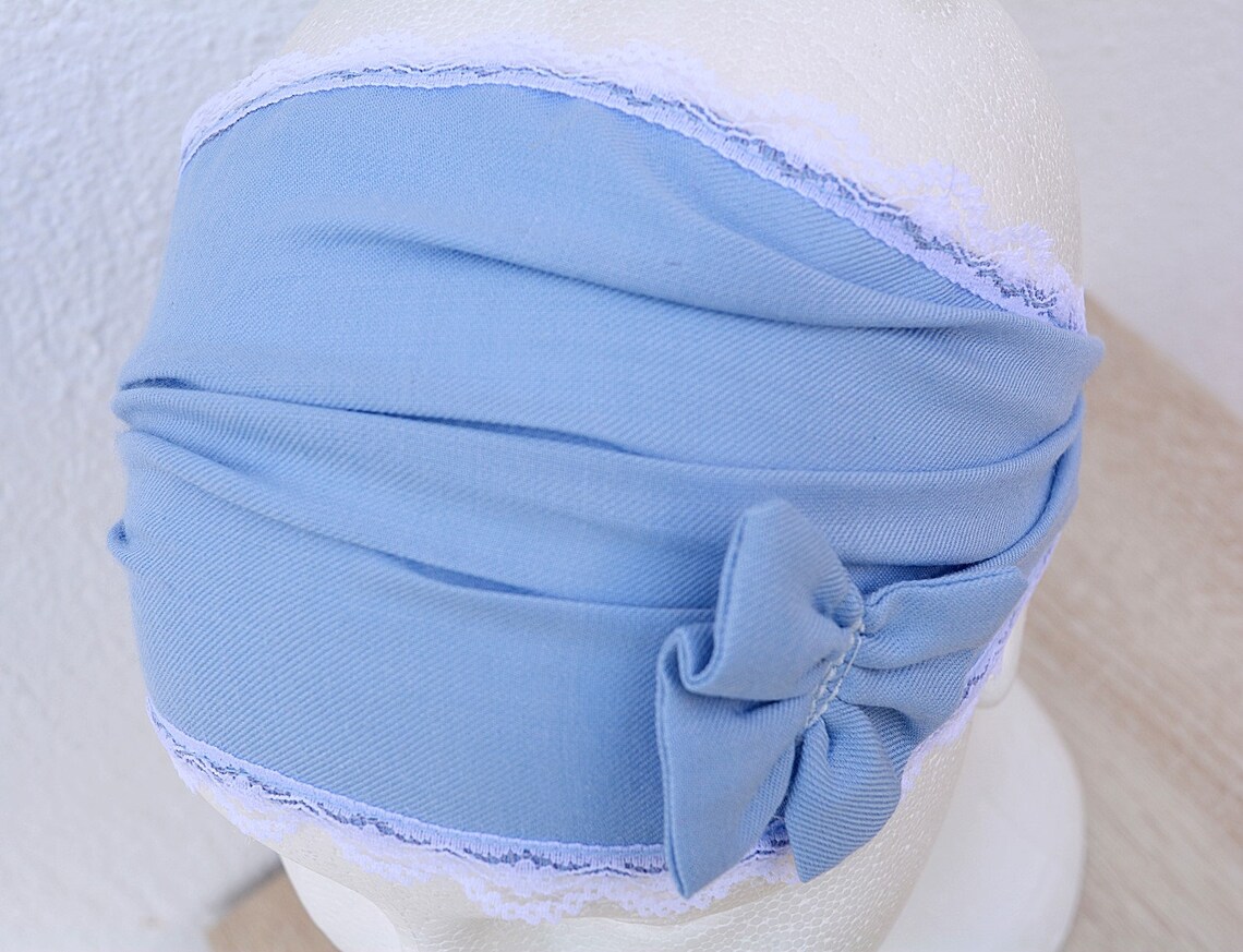 Light Blue Turban Fabric Turbans Running Turban Yoga - Etsy