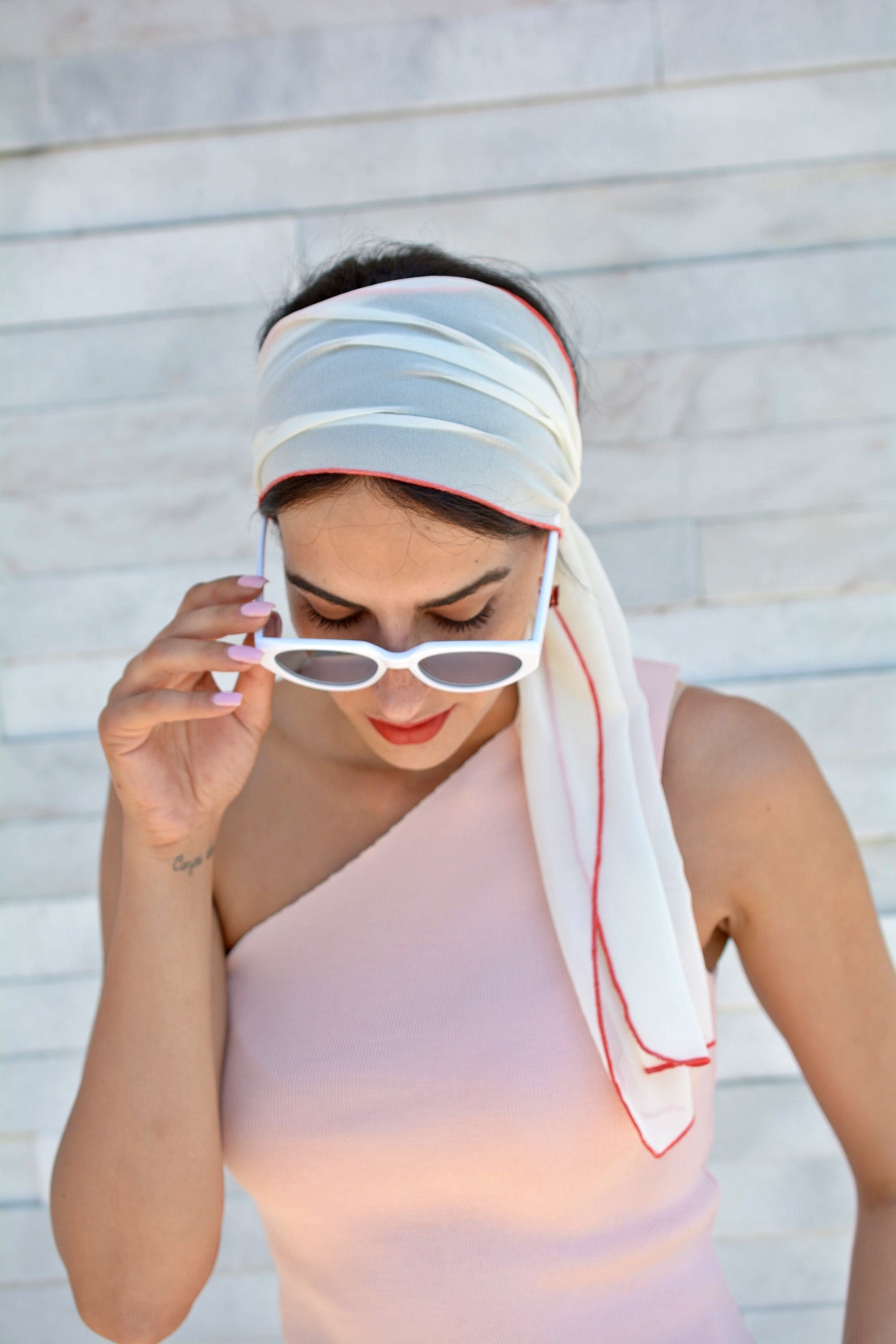 Summer Headbands for Women Beach: Buttery Textured Head Scarf Wrap