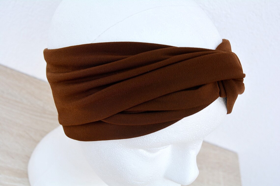 Brown Turbans Running Turban Yoga Turbands Brown Turbans Etsy