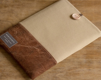 Funda mini para iPad, mini funda iPad, funda de tableta personalizada de 8 pulgadas / Camel