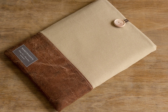 iPad Pro case The new macbook Surface Pro 4, 12 inch sleeve 11 inch Macbook Air case, 12" Surface Pro 3 Custom Laptop Tablet sleeve / Camel