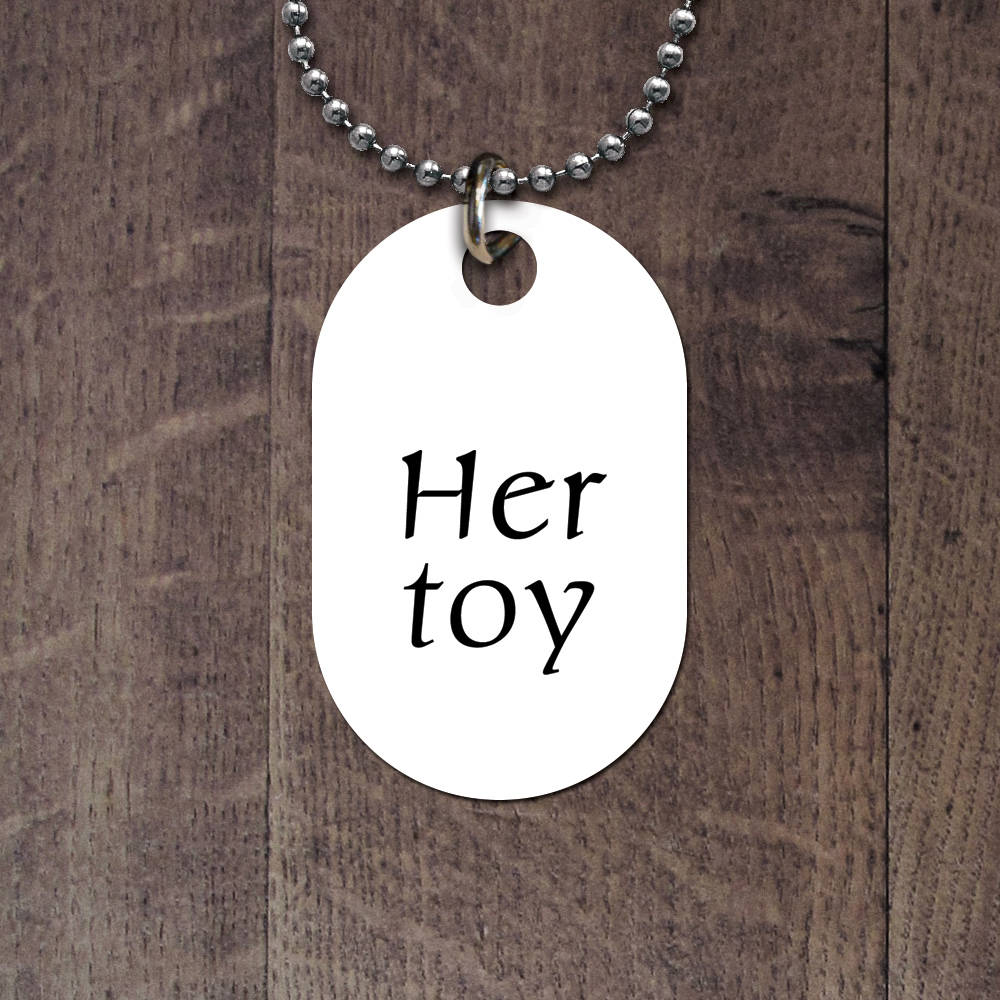 dog tag toy