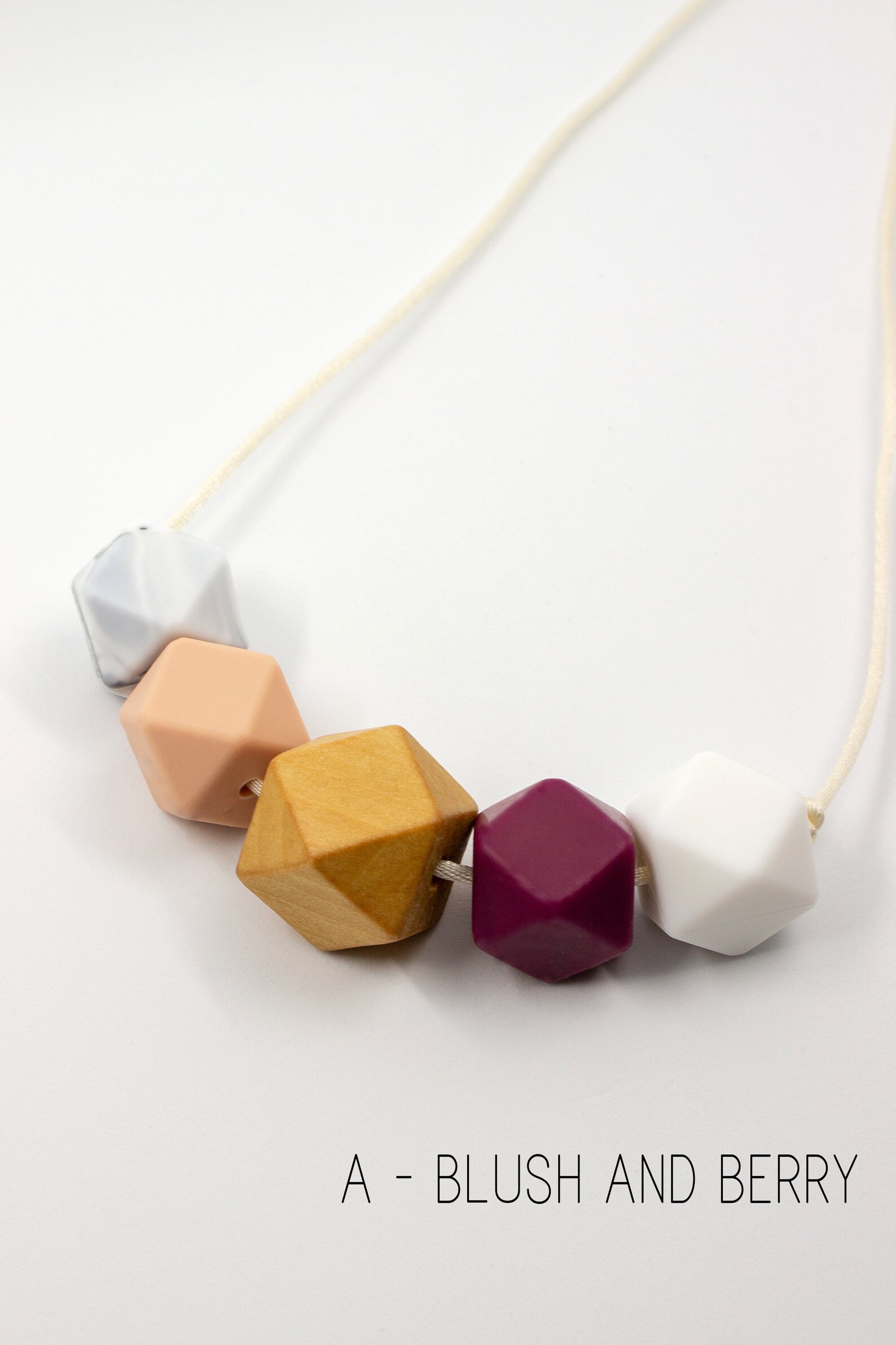 Teething stone necklace Clearance