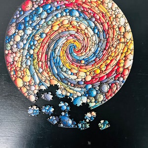 Whimsical Gradient Puzzles Round 170 Pieces