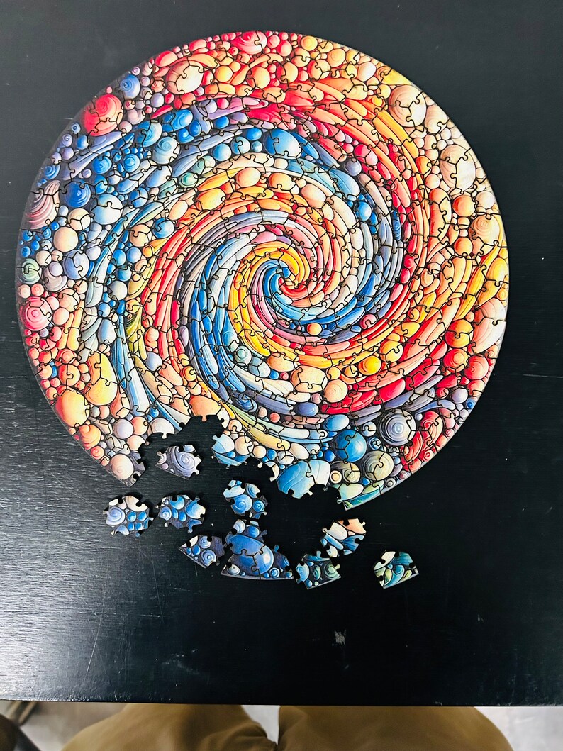 Whimsical Gradient Puzzles Round 170 Pieces