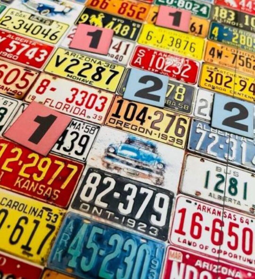License Plate Math and Other Games - Etsy