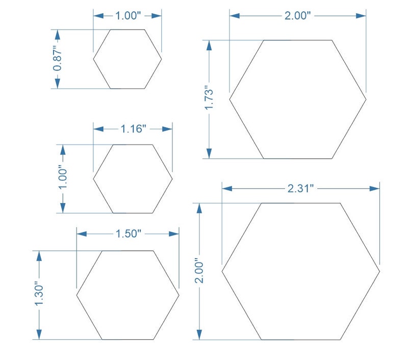 Hexagonal Wood And Acrylic Tiles Customizable Sizes And Etsy Canada Hexagonal Wood And Acrylic Tiles Customizable Sizes And Etsy Canada