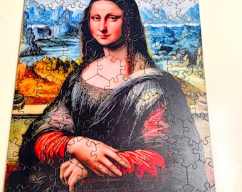 Mona Lisa Wooden Puzzle