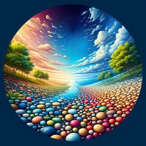 Whimsical Gradient Puzzles image 6